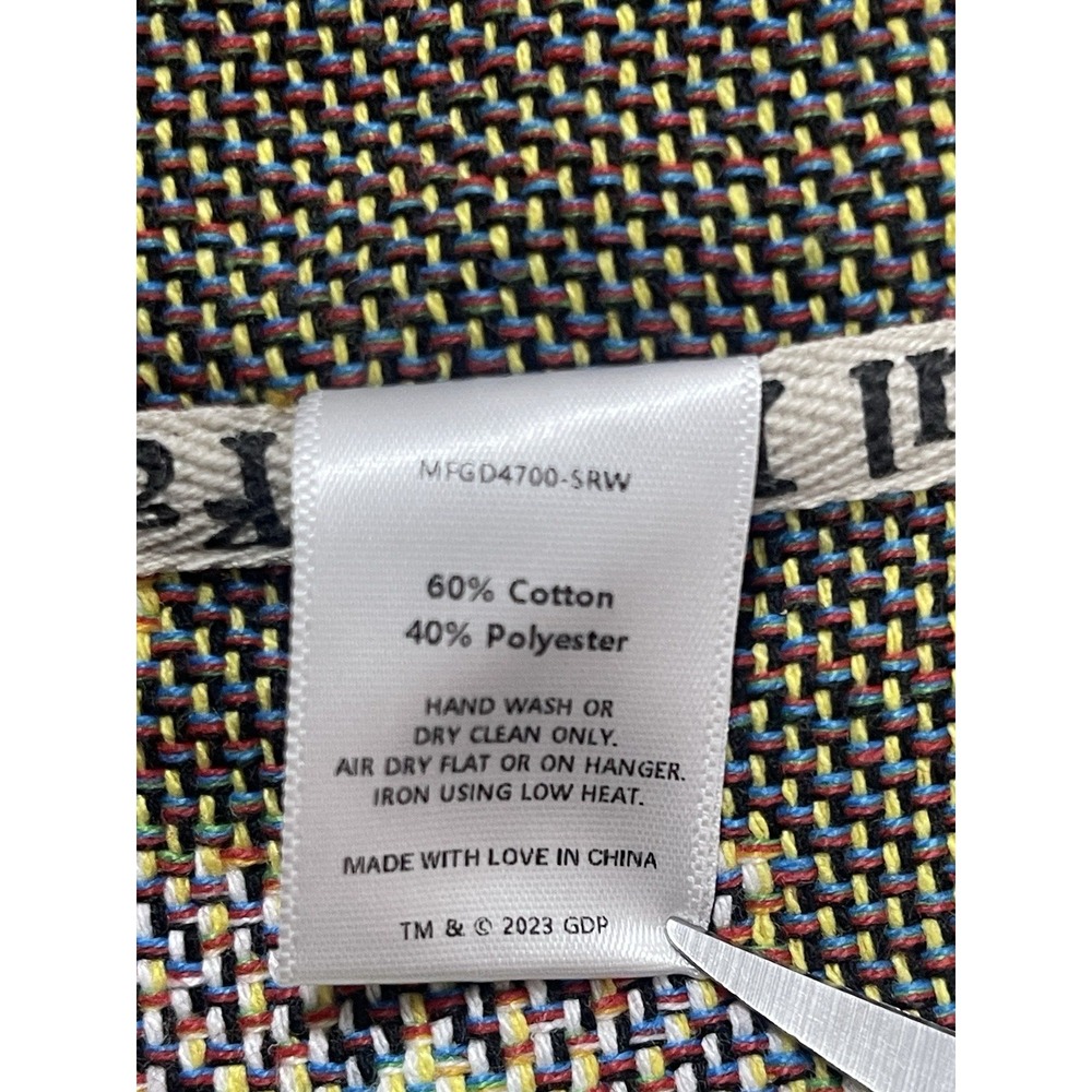 Grateful Dead Fabulous Blanket Yacht Coat Size M/L Deadhead Fringe Baroque RARE - Picture 14 of 16